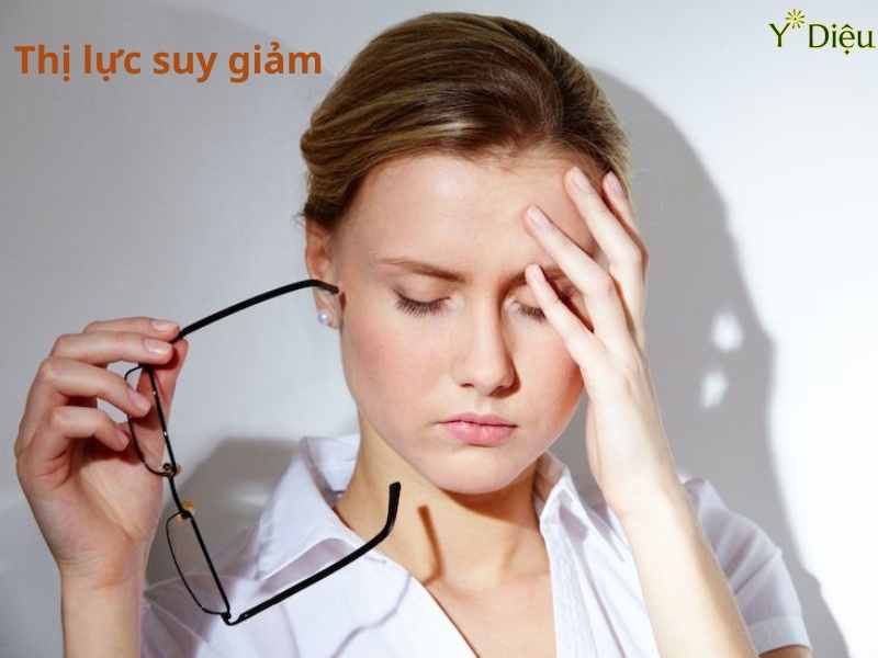 Suy giảm thị lực cũng là một dấu hiệu tiểu đường